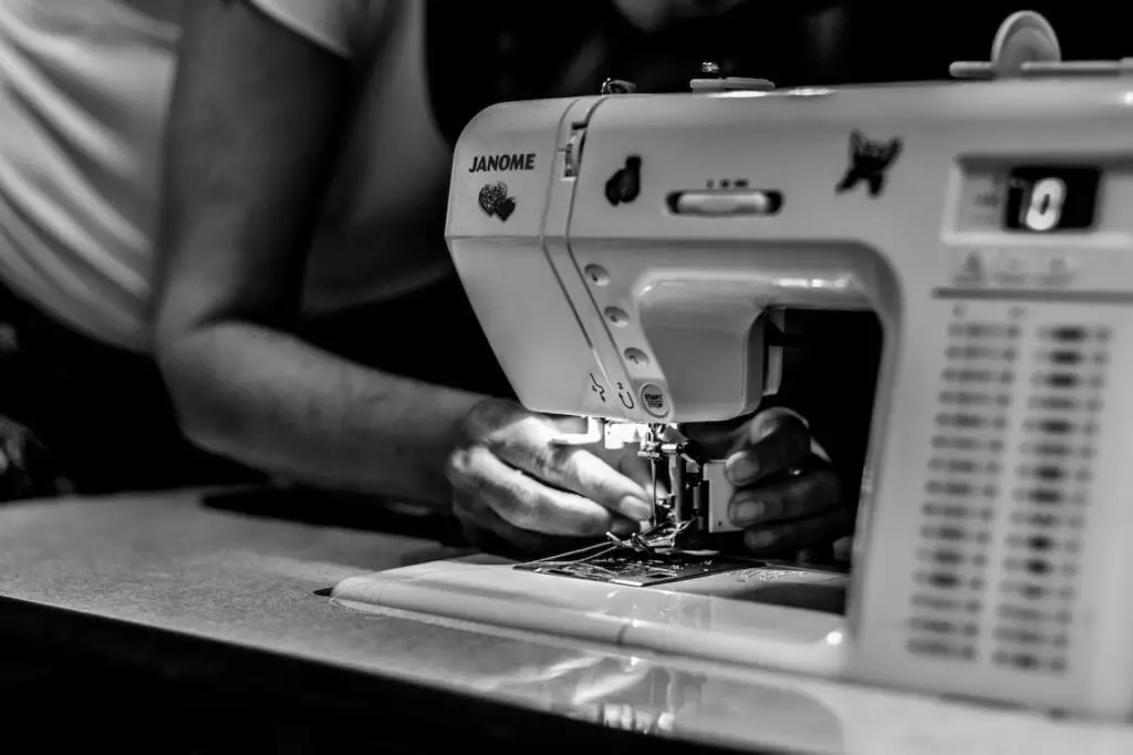 picture of Person Sewing
