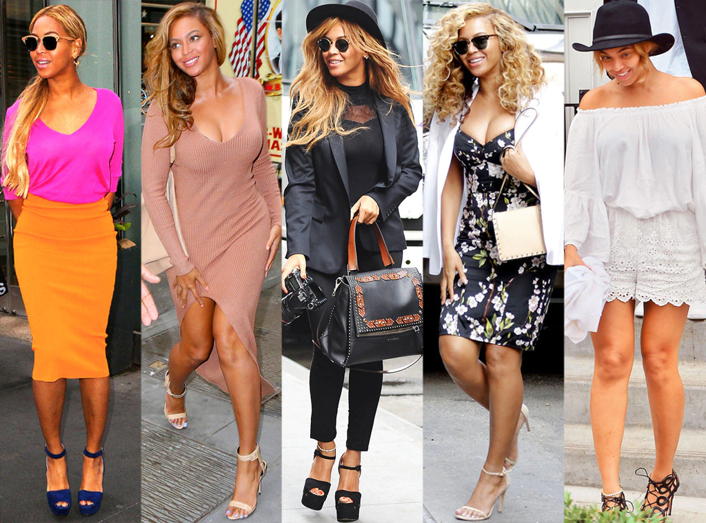 Beyonce, the most stylish celebrities