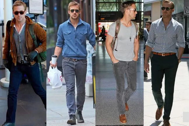 Ryan Gosling, the most stylish celebrities