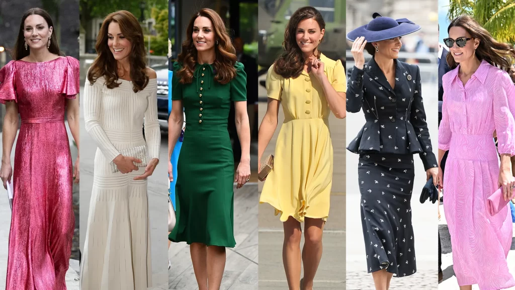 Kate Middleton, the most stylish celebrities