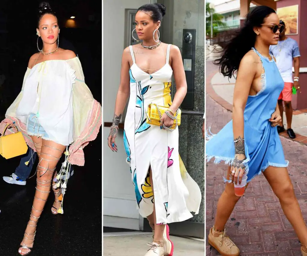 Rihanna, the most stylish celebrities